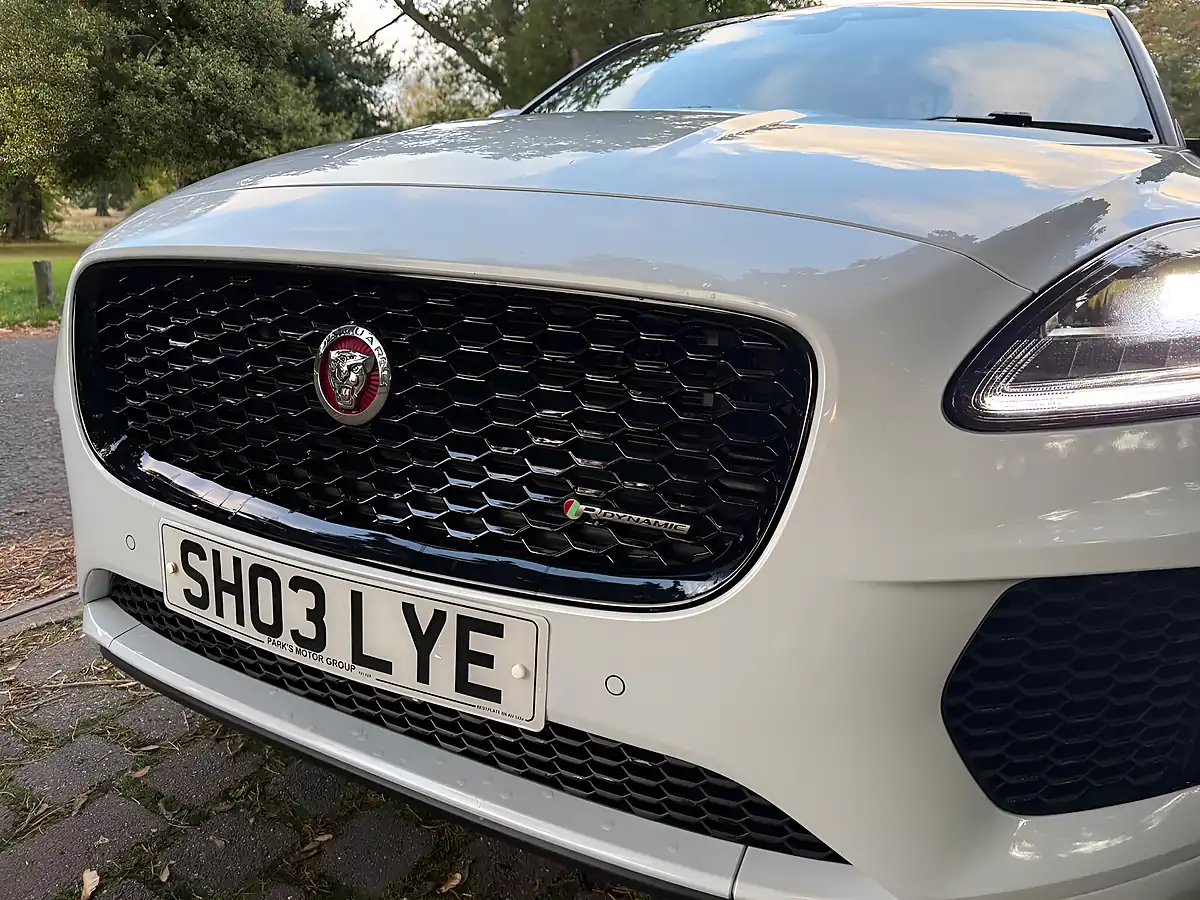 Used 2020 Jaguar E-Pace Chequered Flag White - Interior and Exterior details 9