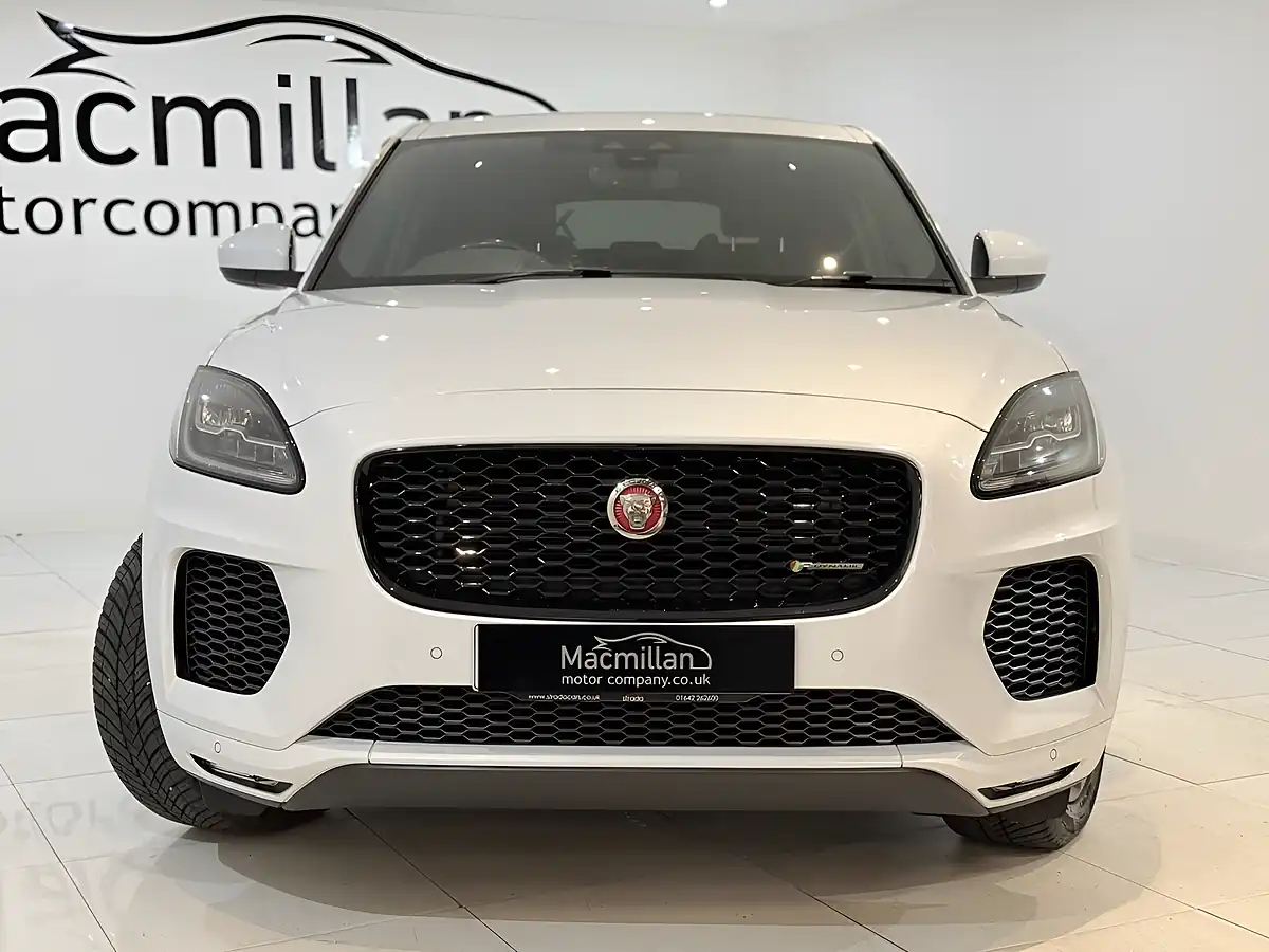 Used 2020 Jaguar E-Pace Chequered Flag White - Interior and Exterior details 10