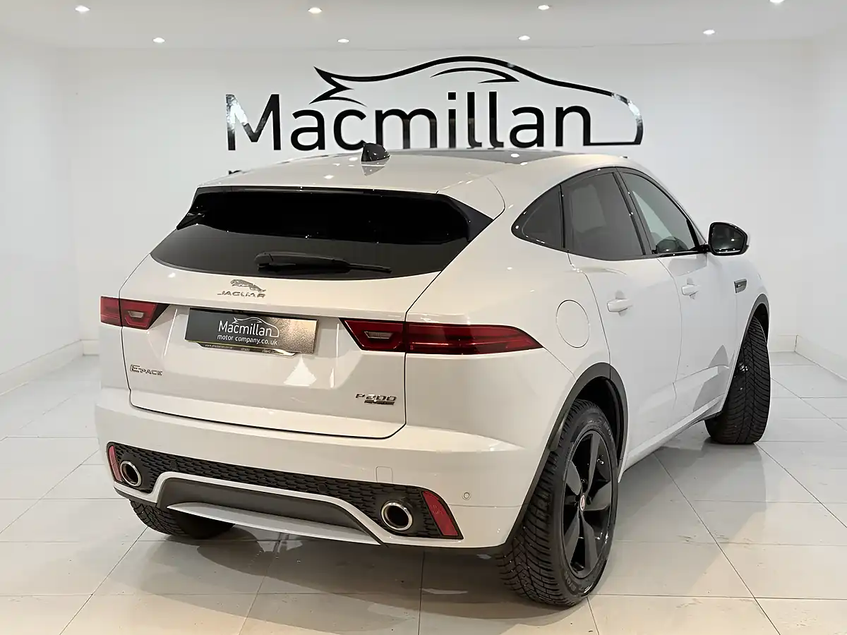 Used 2020 Jaguar E-Pace Chequered Flag White - Interior and Exterior details 14