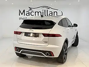 Used 2020 Jaguar E-Pace Chequered Flag White - Interior and Exterior details 15