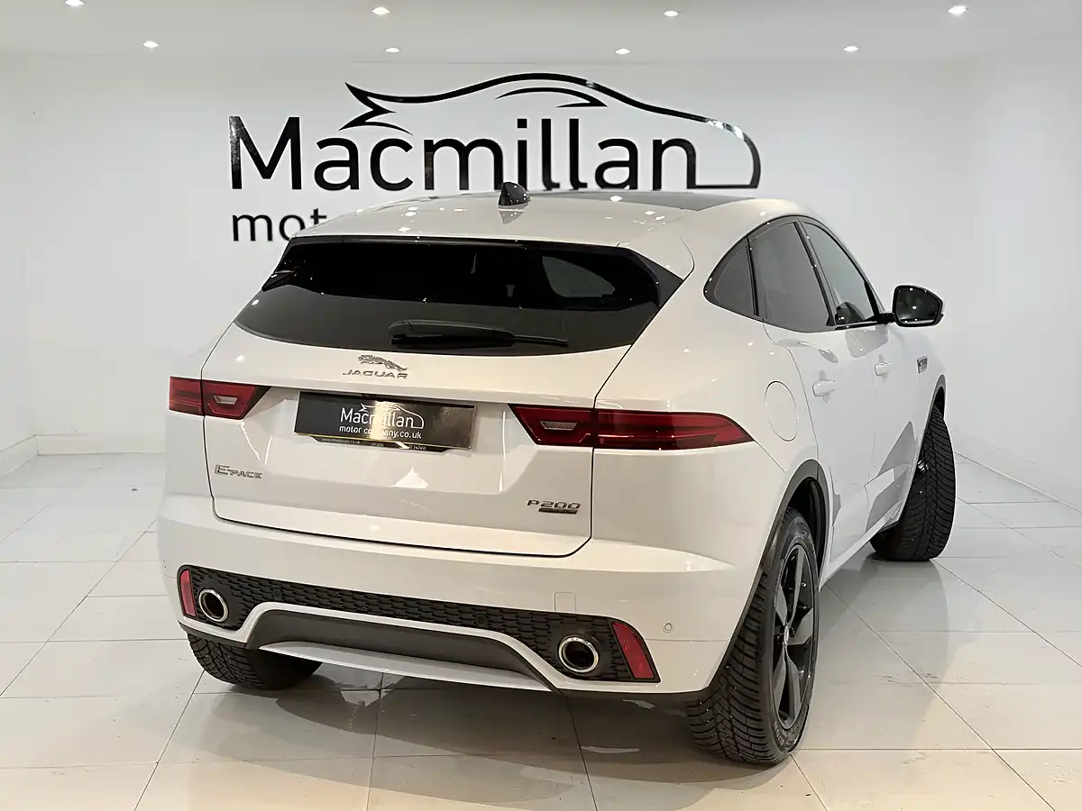 Used 2020 Jaguar E-Pace Chequered Flag White - Interior and Exterior details 15