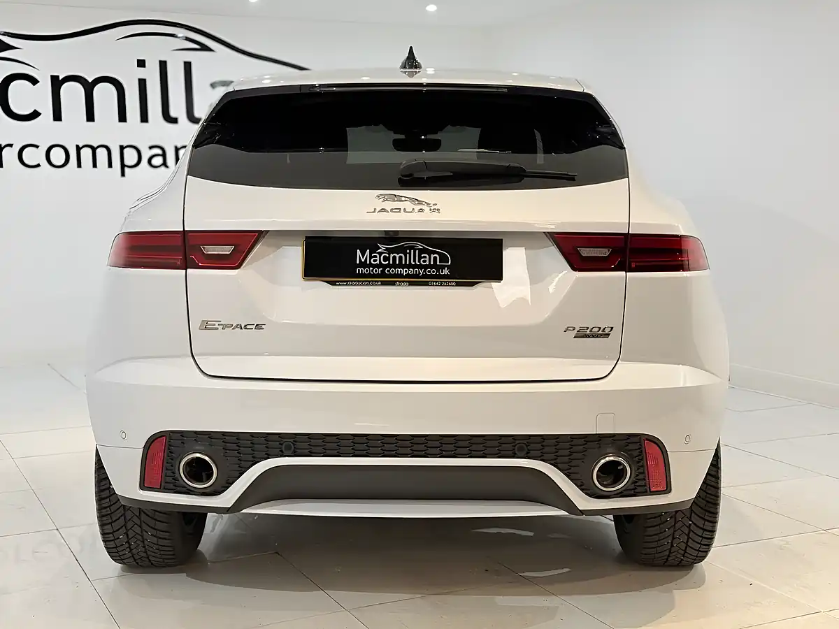 Used 2020 Jaguar E-Pace Chequered Flag White - Interior and Exterior details 16