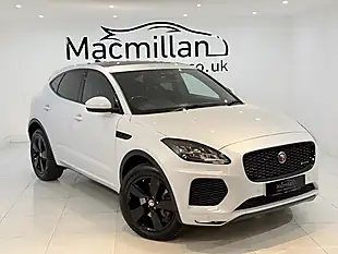Used 2020 Jaguar E-Pace Chequered Flag White - Interior and Exterior details 2