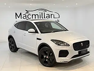 Used 2020 Jaguar E-Pace Chequered Flag White - Interior and Exterior details 3