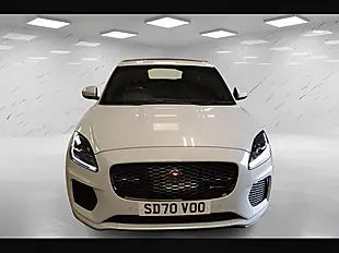 Used 2020 Jaguar E-Pace Chequered Flag Yulong White - Interior and Exterior details 2