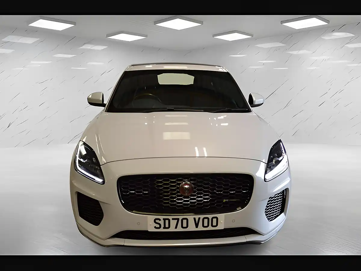 Used 2020 Jaguar E-Pace Chequered Flag Yulong White - Interior and Exterior details 2