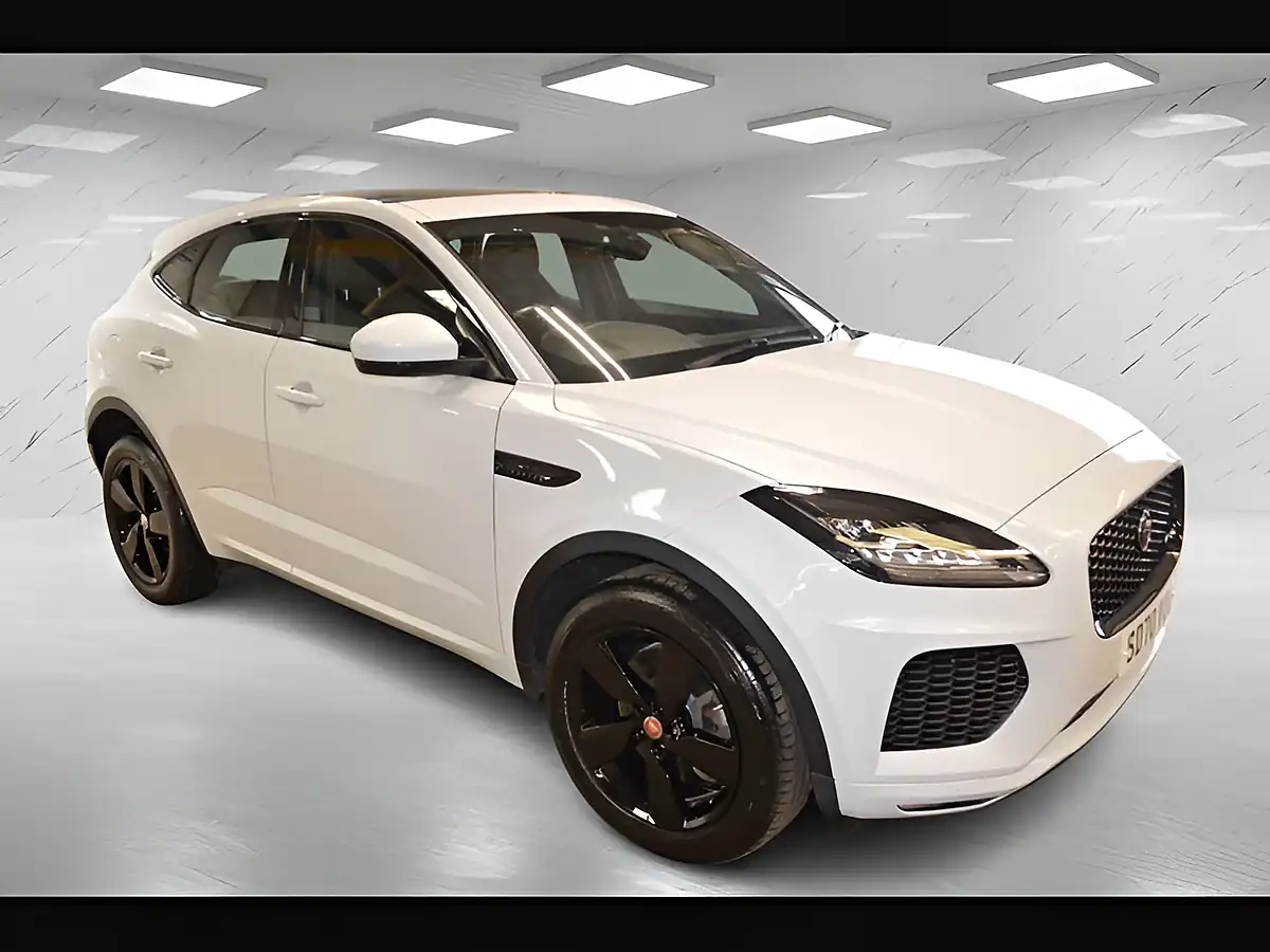 Used 2020 Jaguar E-Pace Chequered Flag Yulong White - Interior and Exterior details 4