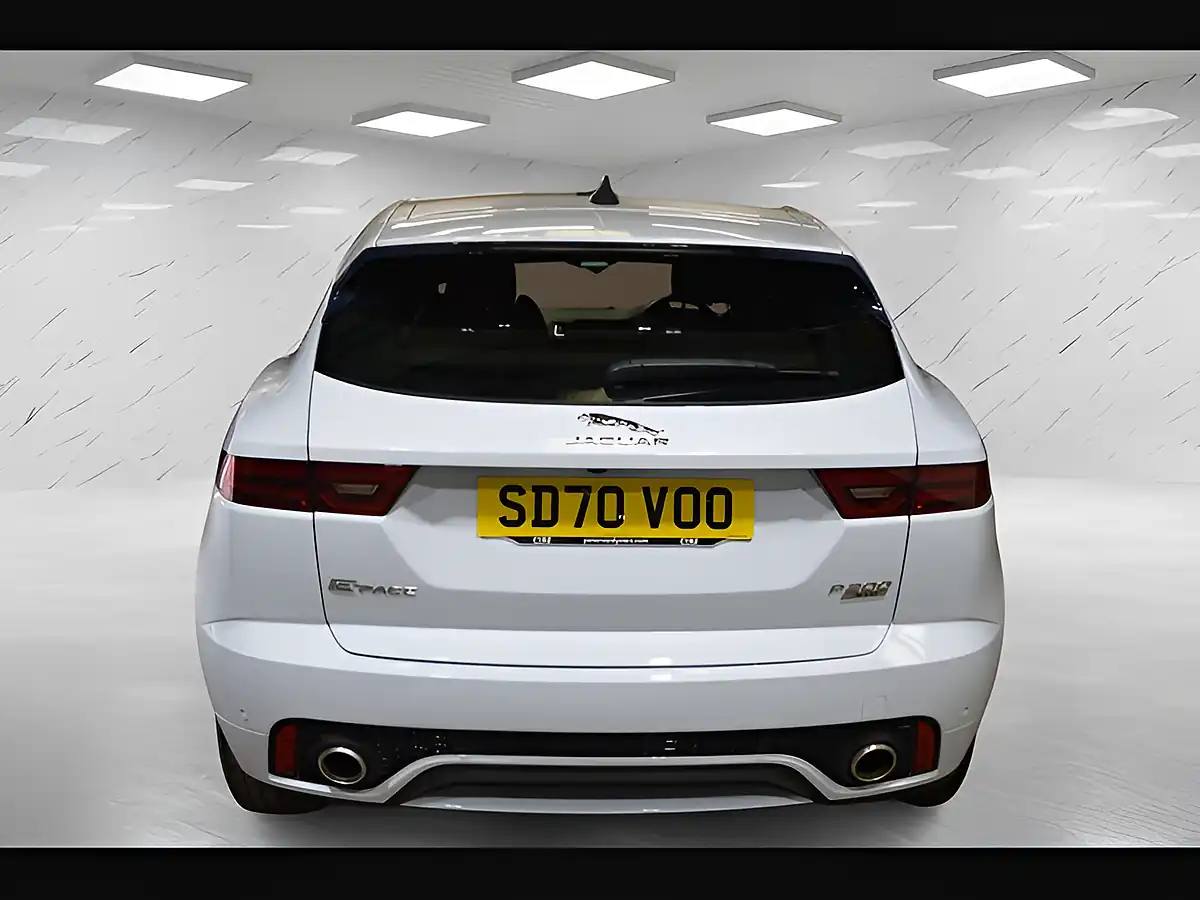 Used 2020 Jaguar E-Pace Chequered Flag Yulong White - Interior and Exterior details 7