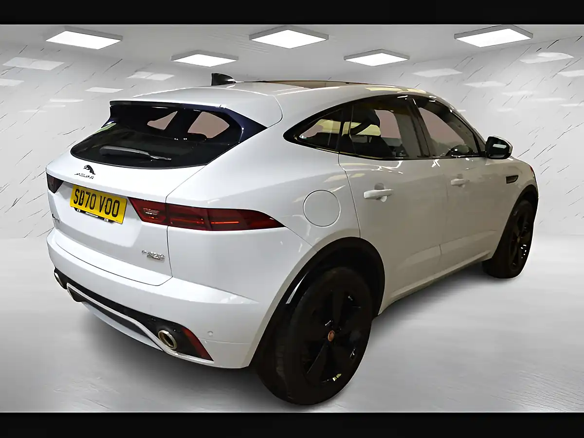 Used 2020 Jaguar E-Pace Chequered Flag Yulong White - Interior and Exterior details 8