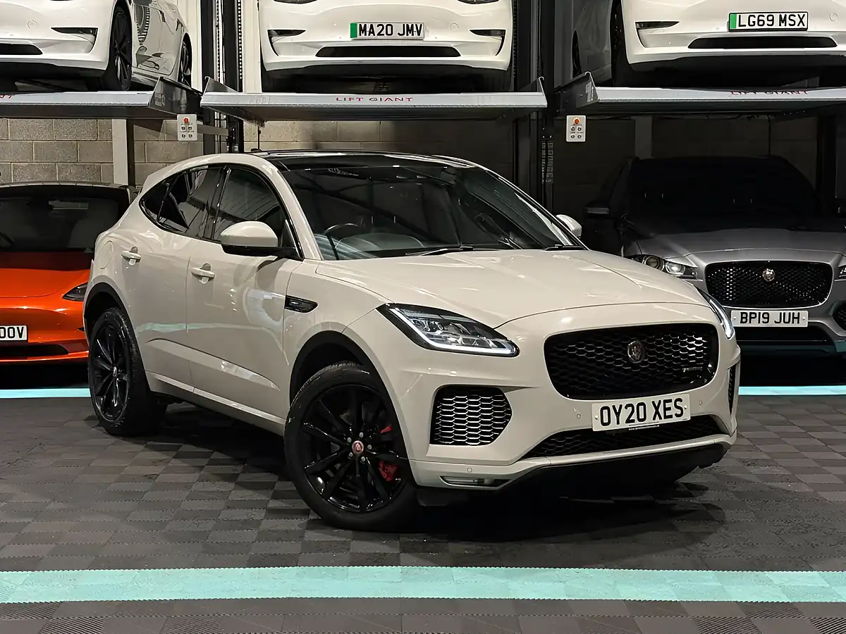 Used 2020 Jaguar E-Pace R-Dynamic Hse Nardo Grey - Front View