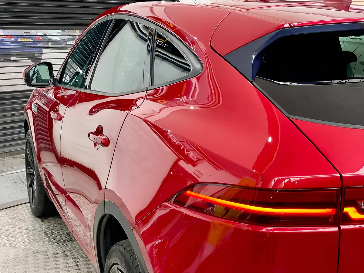 Used 2020 Jaguar E-Pace R-Dynamic Hse Red - Interior and Exterior details 10