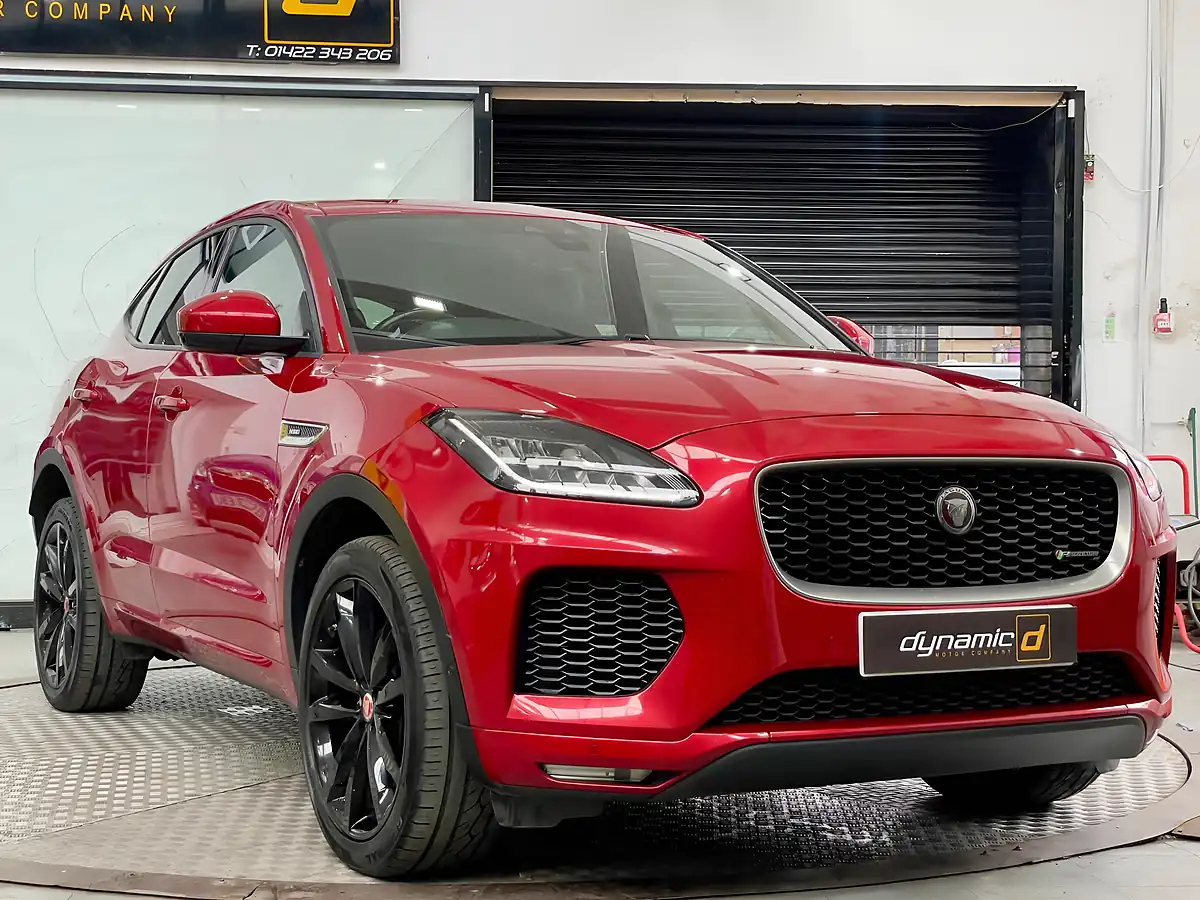 Used 2020 Jaguar E-Pace R-Dynamic Hse Red - Interior and Exterior details 2
