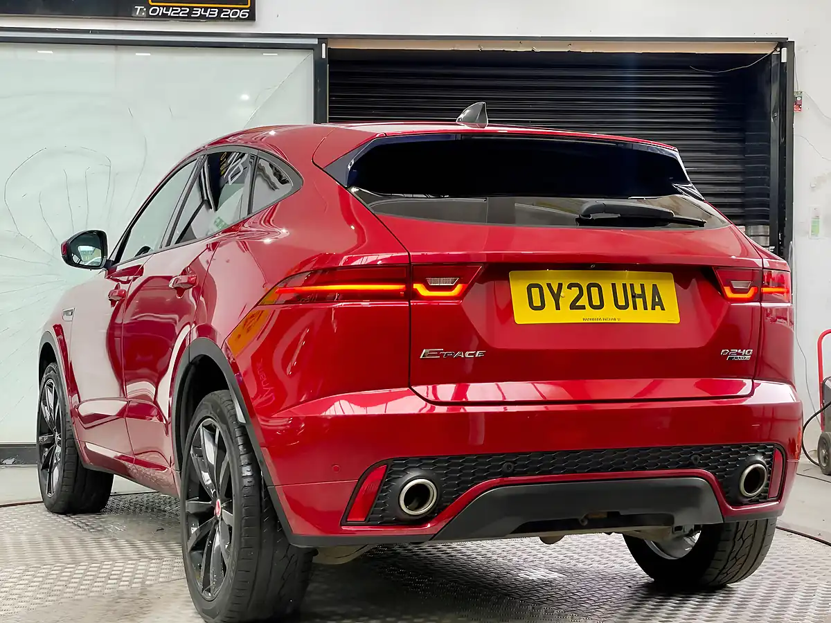 Used 2020 Jaguar E-Pace R-Dynamic Hse Red - Interior and Exterior details 4