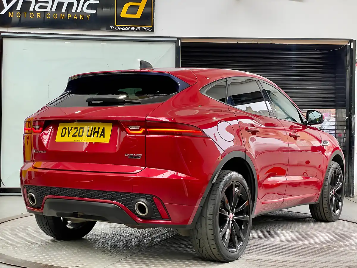 Used 2020 Jaguar E-Pace R-Dynamic Hse Red - Interior and Exterior details 5