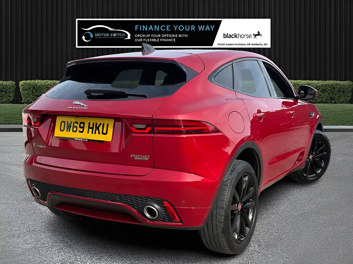 Used 2020 Jaguar E-Pace R-Dynamic Hse Red - Interior and Exterior details 10