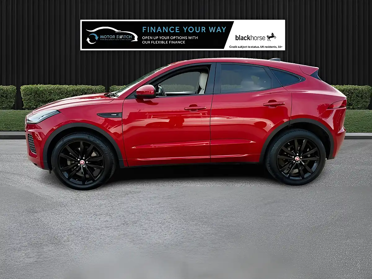 Used 2020 Jaguar E-Pace R-Dynamic Hse Red - Interior and Exterior details 11
