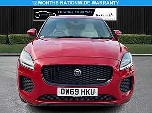 Used 2020 Jaguar E-Pace R-Dynamic Hse Red - Interior and Exterior details 2