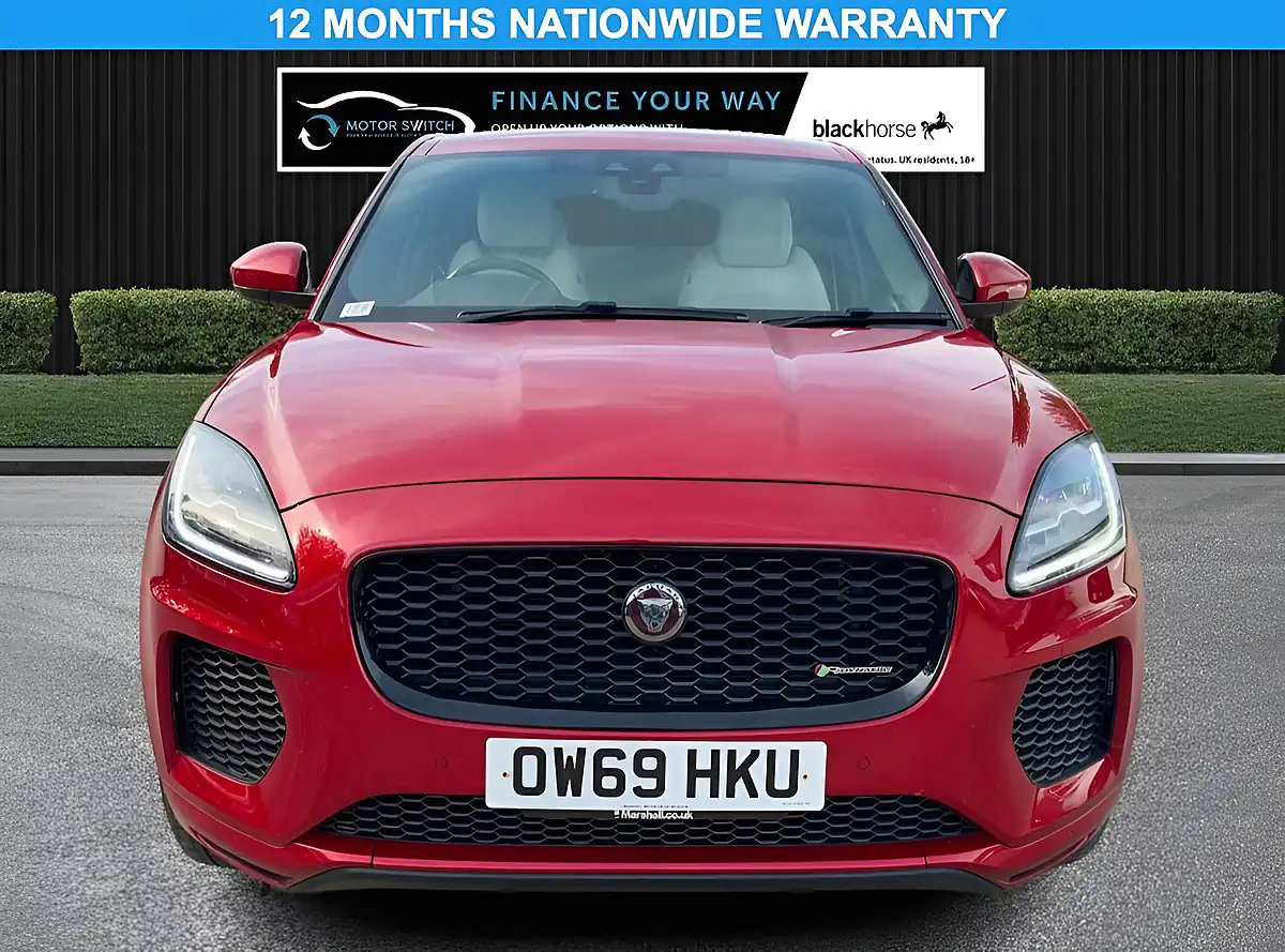 Used 2020 Jaguar E-Pace R-Dynamic Hse Red - Interior and Exterior details 2