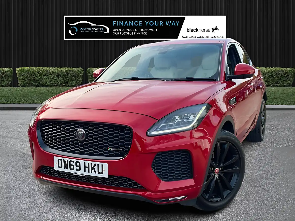 Used 2020 Jaguar E-Pace R-Dynamic Hse Red - Interior and Exterior details 3