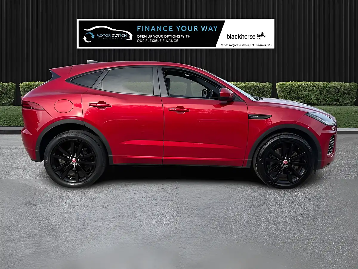 Used 2020 Jaguar E-Pace R-Dynamic Hse Red - Interior and Exterior details 4