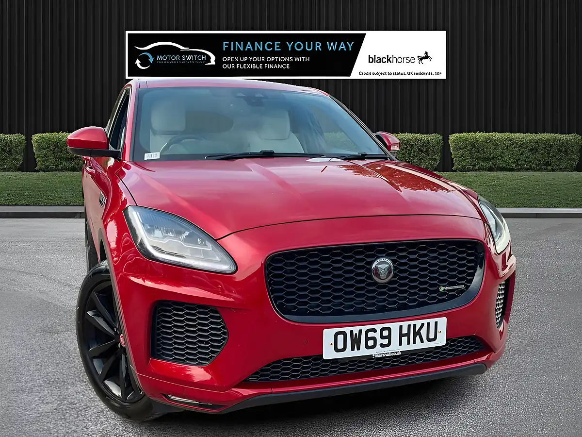 Used 2020 Jaguar E-Pace R-Dynamic Hse Red - Interior and Exterior details 5