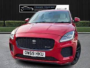 Used 2020 Jaguar E-Pace R-Dynamic Hse Red - Interior and Exterior details 6