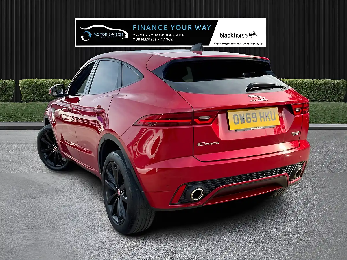 Used 2020 Jaguar E-Pace R-Dynamic Hse Red - Interior and Exterior details 8