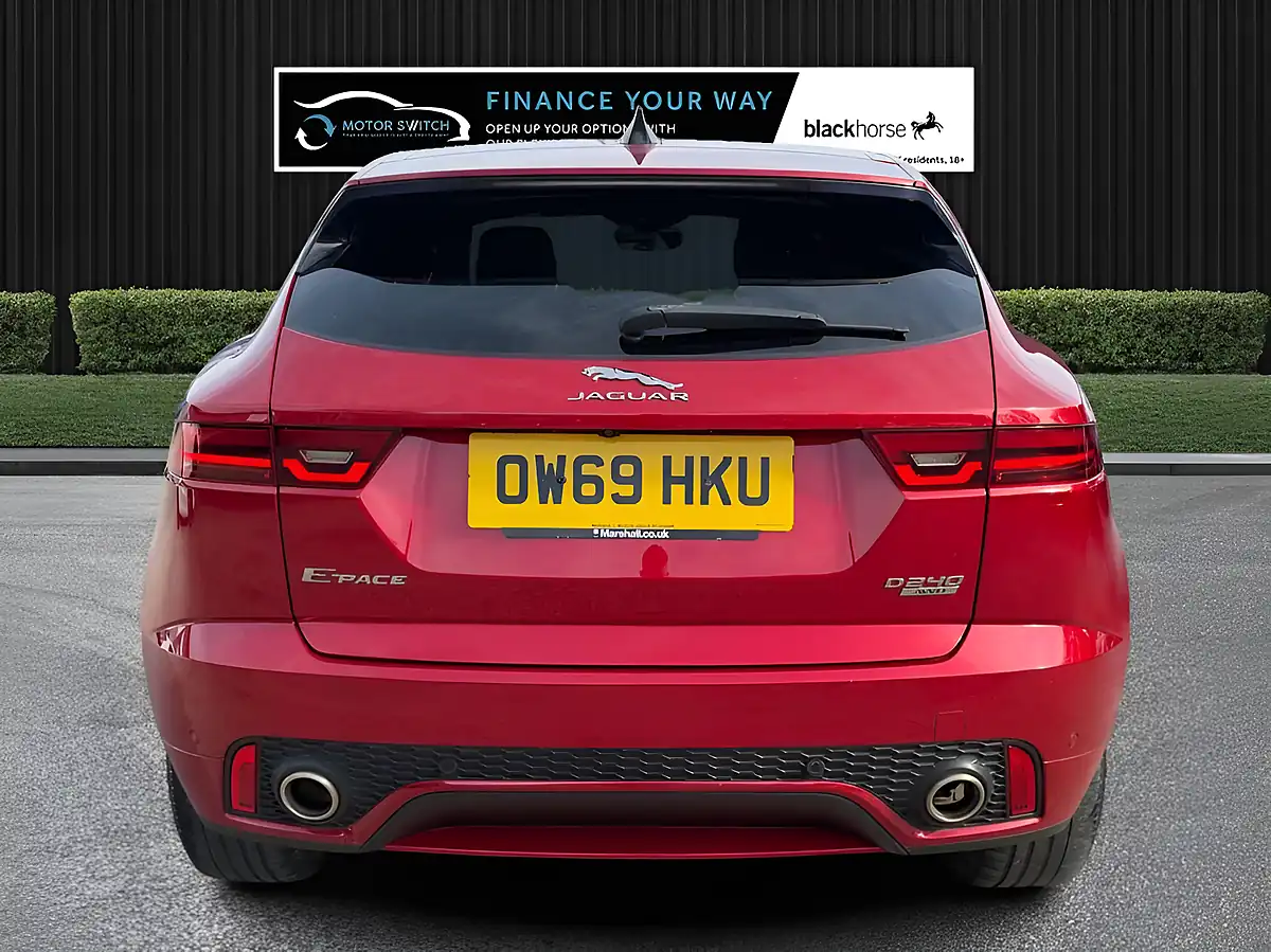 Used 2020 Jaguar E-Pace R-Dynamic Hse Red - Interior and Exterior details 9