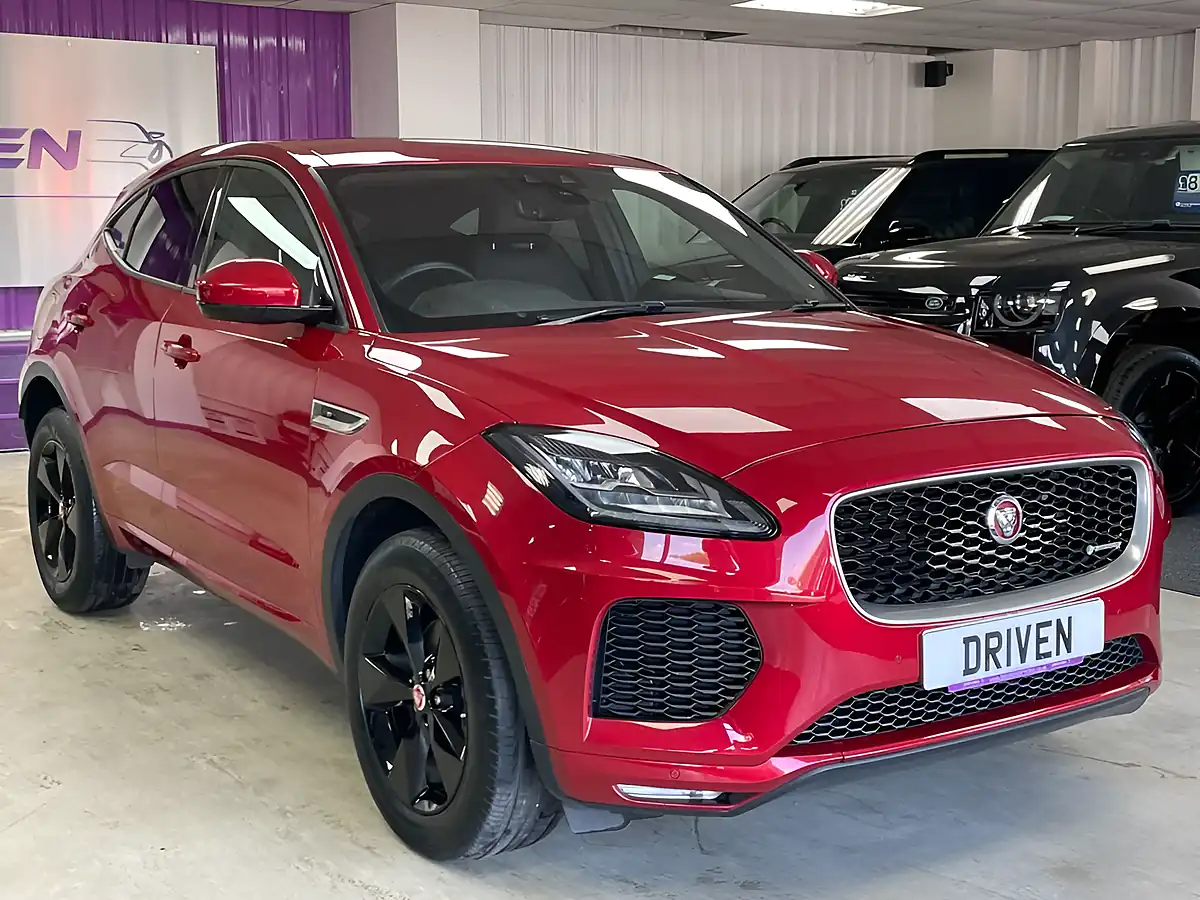 Used 2020 Jaguar E-Pace R-Dynamic S Firenze Red - Interior and Exterior details 5