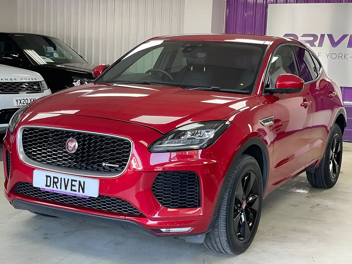 Used 2020 Jaguar E-Pace R-Dynamic S Firenze Red - Interior and Exterior details 7