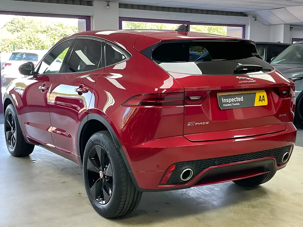 Used 2020 Jaguar E-Pace R-Dynamic S Firenze Red - Interior and Exterior details 8