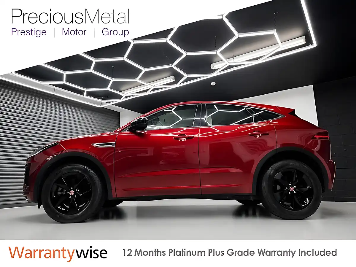 Used 2020 Jaguar E-Pace R-Dynamic S Red - Interior and Exterior details 2