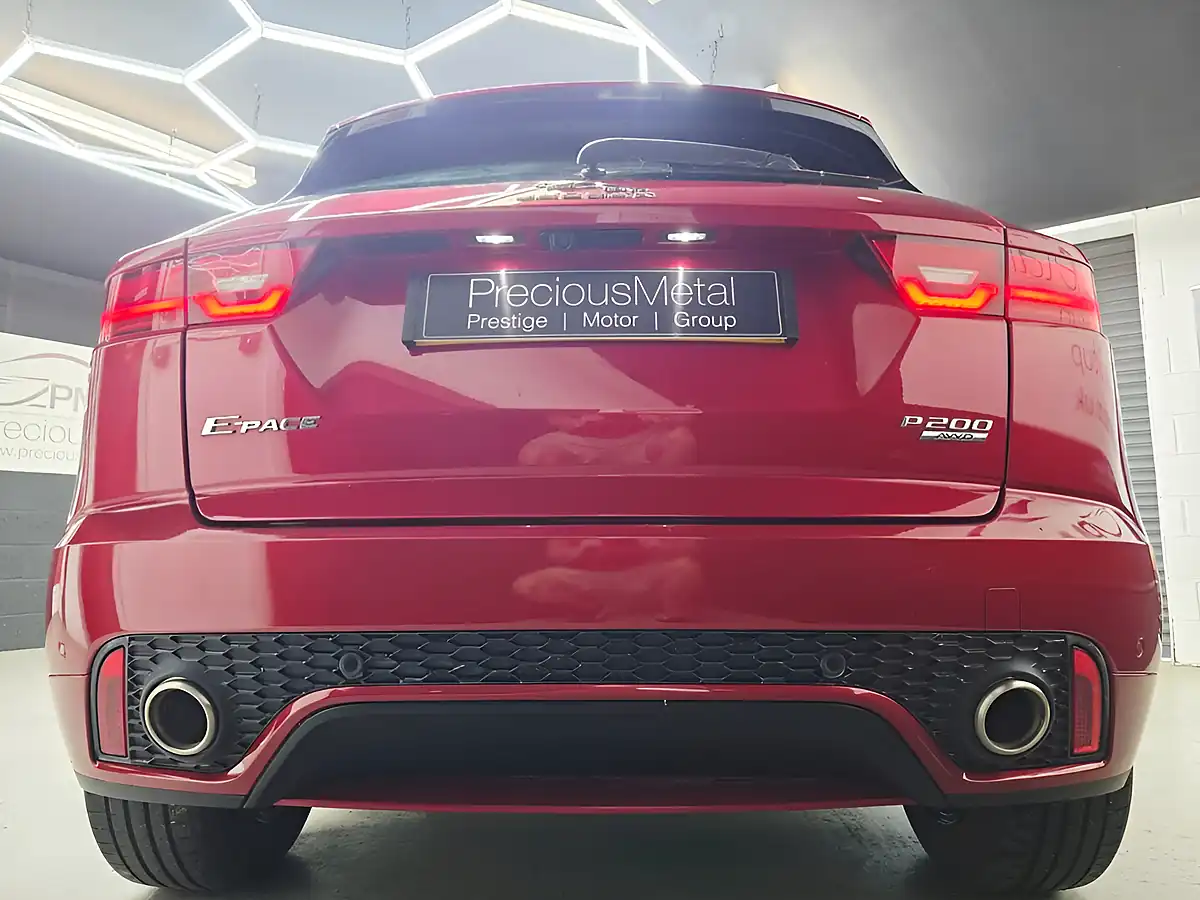 Used 2020 Jaguar E-Pace R-Dynamic S Red - Interior and Exterior details 3