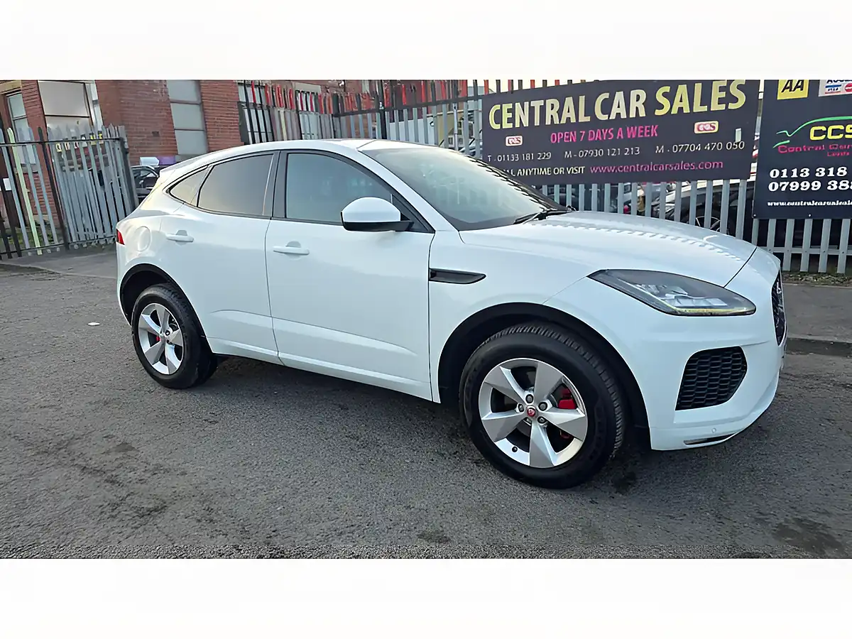 Used 2020 Jaguar E-Pace R-Dynamic S White - Interior and Exterior details 2