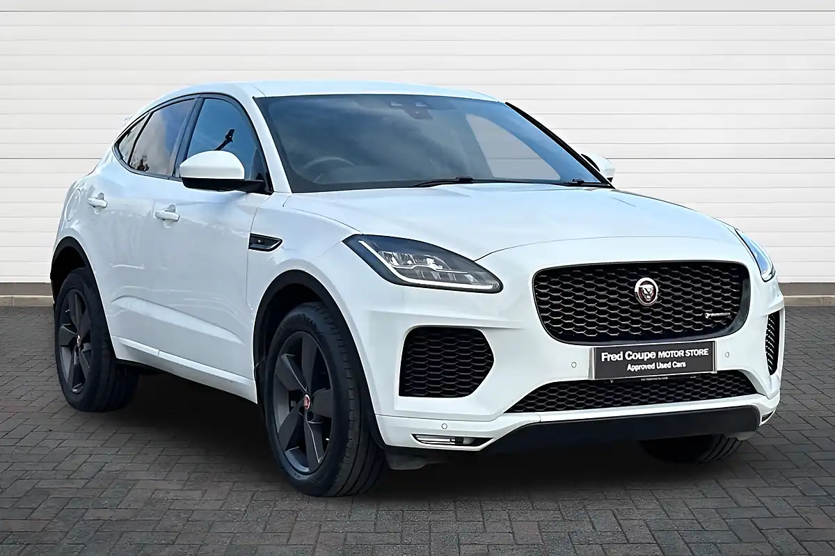 Used 2020 Jaguar E-Pace R-Dynamic S White - Front View