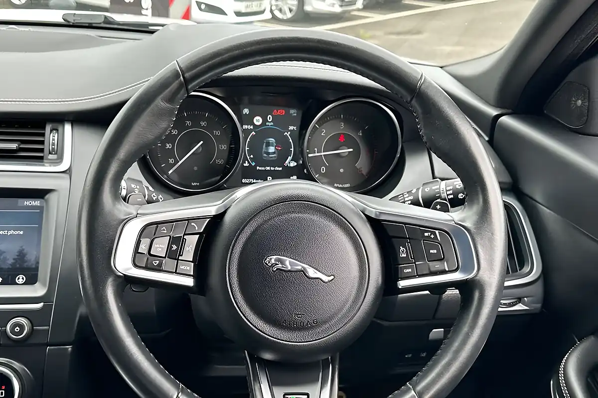 Used 2020 Jaguar E-Pace R-Dynamic S White - Interior and Exterior details 10