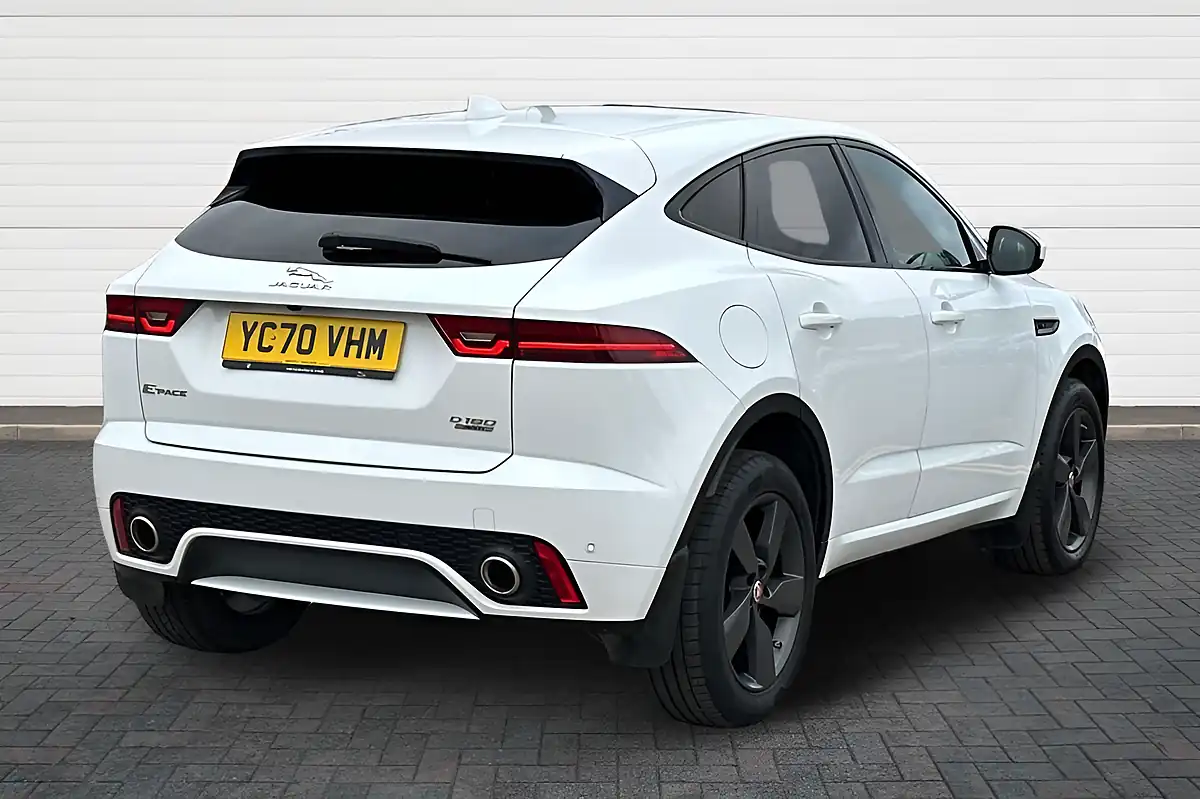 Used 2020 Jaguar E-Pace R-Dynamic S White - Interior and Exterior details 3