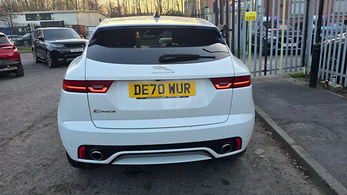Used 2020 Jaguar E-Pace R-Dynamic S White - Interior and Exterior details 10