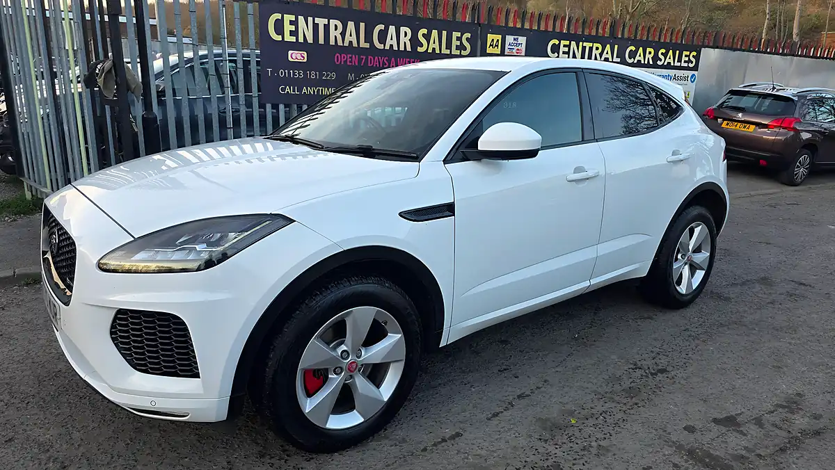 Used 2020 Jaguar E-Pace R-Dynamic S White - Interior and Exterior details 11