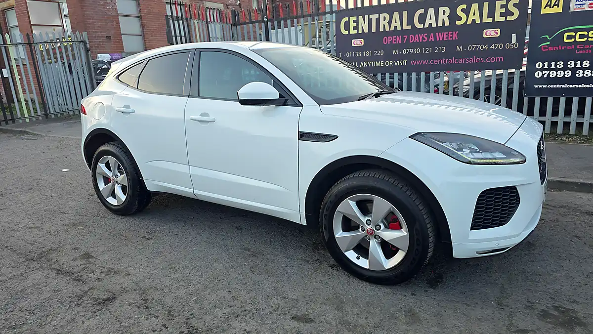 Used 2020 Jaguar E-Pace R-Dynamic S White - Interior and Exterior details 3