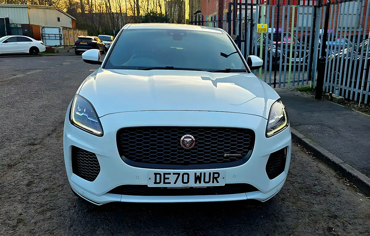 Used 2020 Jaguar E-Pace R-Dynamic S White - Interior and Exterior details 4