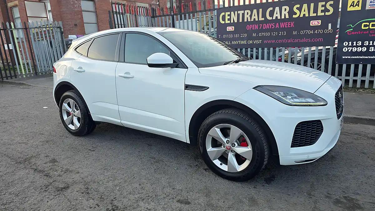 Used 2020 Jaguar E-Pace R-Dynamic S White - Interior and Exterior details 7