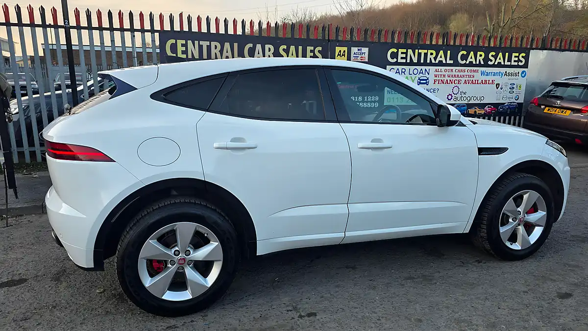 Used 2020 Jaguar E-Pace R-Dynamic S White - Interior and Exterior details 8