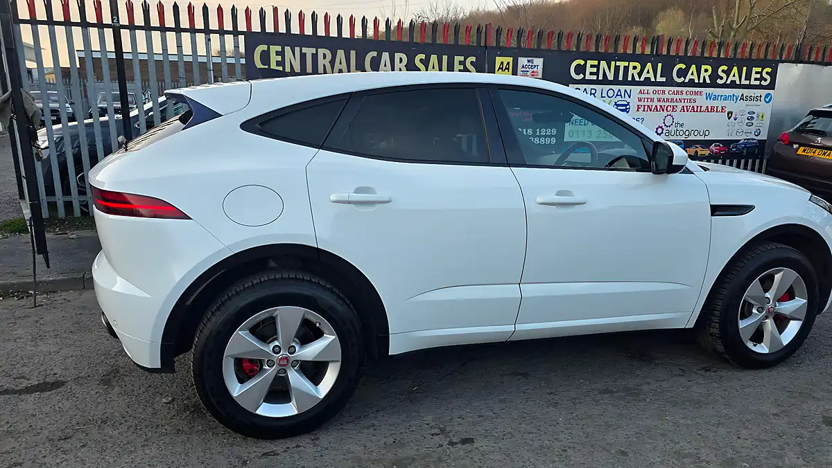 Used 2020 Jaguar E-Pace R-Dynamic S White - Interior and Exterior details 9