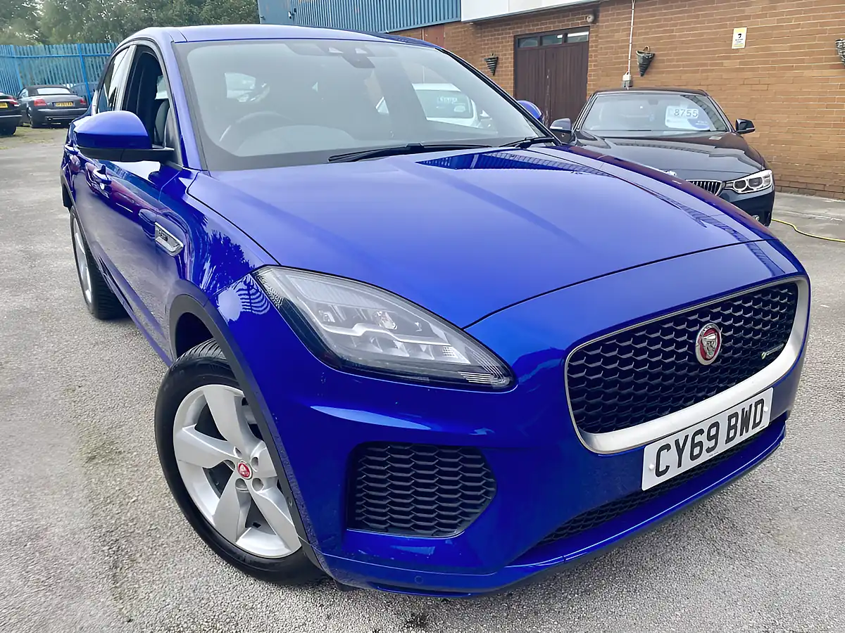 Used 2020 Jaguar E-Pace R-Dynamic Se Caesium Blue - Interior and Exterior details 2