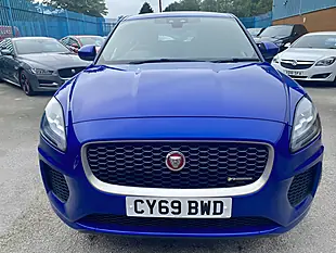 Used 2020 Jaguar E-Pace R-Dynamic Se Caesium Blue - Interior and Exterior details 3