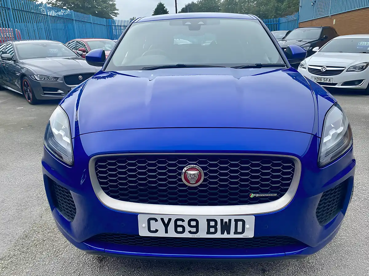 Used 2020 Jaguar E-Pace R-Dynamic Se Caesium Blue - Interior and Exterior details 3