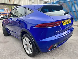 Used 2020 Jaguar E-Pace R-Dynamic Se Caesium Blue - Interior and Exterior details 4