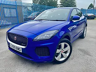 Used 2020 Jaguar E-Pace R-Dynamic Se Caesium Blue - Interior and Exterior details 5