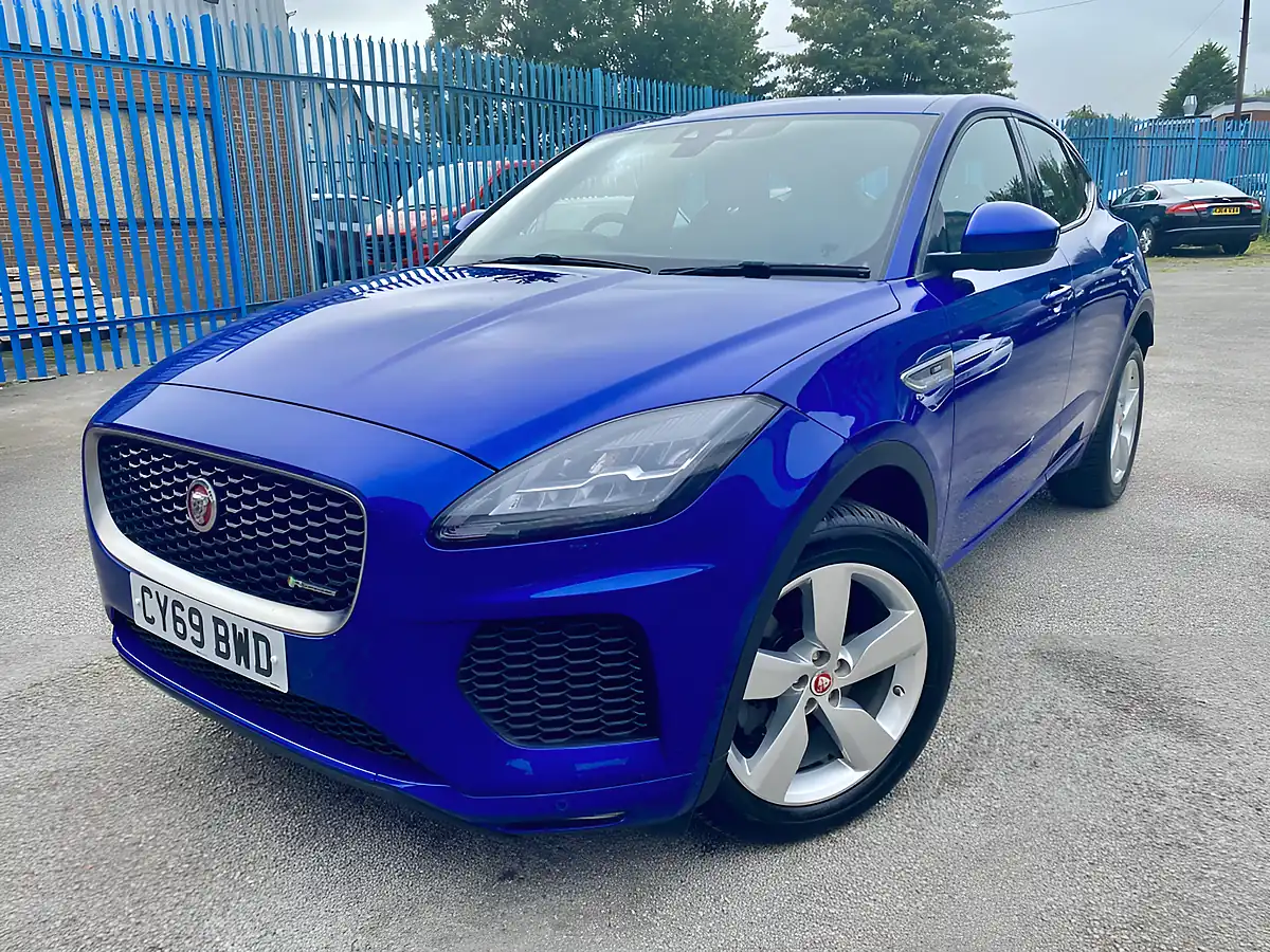 Used 2020 Jaguar E-Pace R-Dynamic Se Caesium Blue - Interior and Exterior details 5